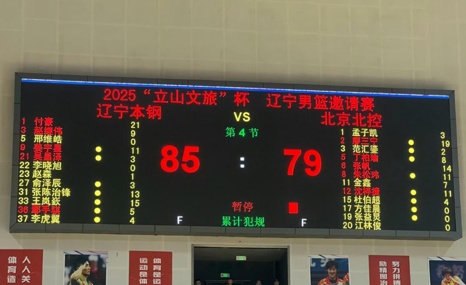 将优势扩大, 辽宁男篮在